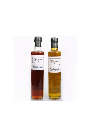 Olivyum Zeytinyağ + Kekik Suyu Cam Şişe 2 x 500 ML