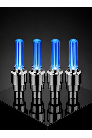 4 Adet Led Lastik Sibop Işığı Otomobil İçin Hareket Sensörlü 1