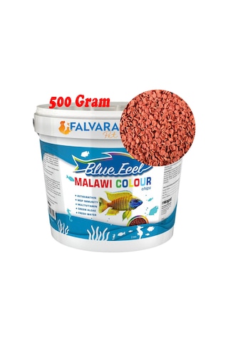 Blue Feel Malawi Colour Chips Balık Yemi 500 G