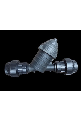 Damlama Sulama Filtresi 20 Mm 1/2" Y Tipi + 2 Adet Maşon Bağlantı Seti