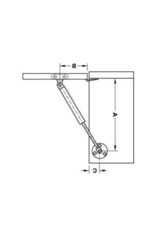 2 Adet Gazlı Amortisör Piston Seti - 100n 27 Cm 1