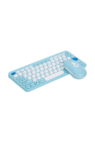 Yunboo Kablosuz Klavye Ve Mouse Seti - Ergonomik, Sessiz, 2.4g Bağlantılı, 10 Metre Menzil