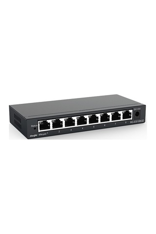 Reyee Rg-es108gd 8 Portlu, 10/100/1000 Gigabit, Tak Çalıştır Switch, Metal Kasa