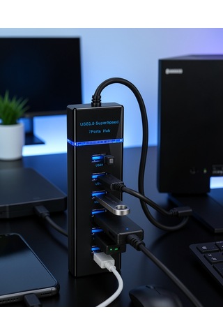 7 Port Usb 3.0 Hub 5gbps Uczzokm307-1