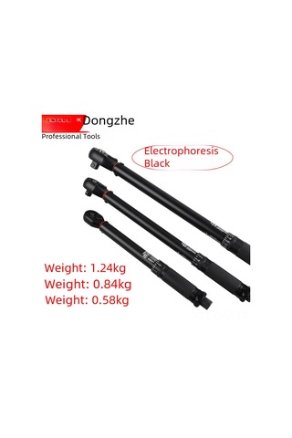 Aubyhe 45 Dişli Yuvarlak Boru Torque Anahtarı - 3-33nm Hassas Ayarabilir Elektroforezli Tork Anahtarı 1/4