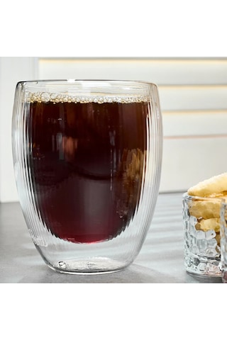 Perotti Lineo Çift Cidarlı Bardak 350 Ml Çok Renkli