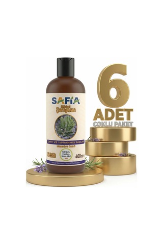 Safia Zayıf Ve Kırılgan Saçlar İçin Şampuan 6x400 Ml