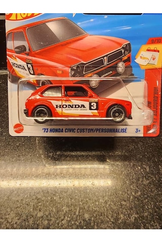 Hot Wheels 1/64 '73 Honda Civic Custom