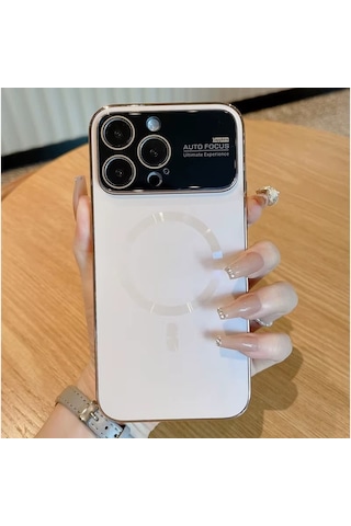 Apple Uyumlu iPhone Bellance 14 Plus Telefon Kılıfı Yüksek Kaliteli 0660 gld 14plus Gold