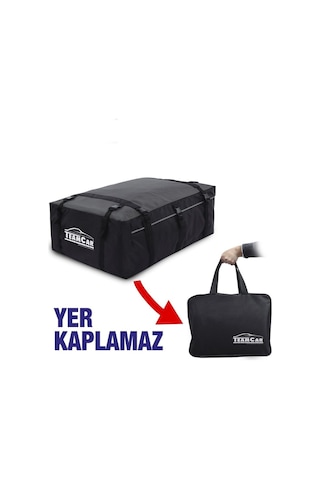 Teamcar Yeni Nesil Port Bagaj Araç Üstü Tavan Çantası Portbagaj - Tavan Çantası - 500 Lt