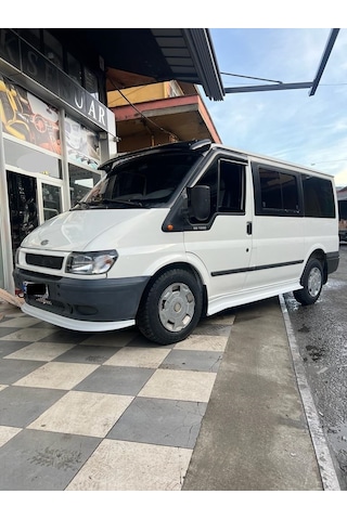 Ford Transit 2000-2006 Beyaz Ön Tampon Lip Eki/karlık Abs Dar