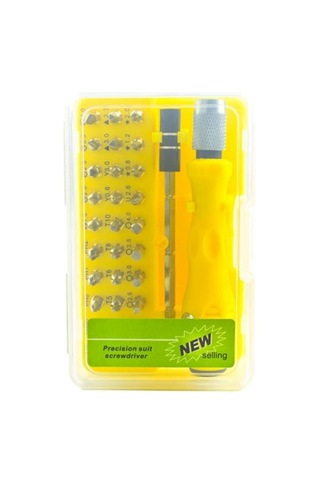 Cc Globall 32'si 1 Arada Tornavida Seti Hassas - Sarı