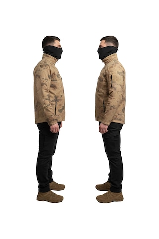 Mysia Outdoor Jandarma Kamuflaj Desen Taktik Polar Mont Avcı Mont 6 Cep Çok Renkli