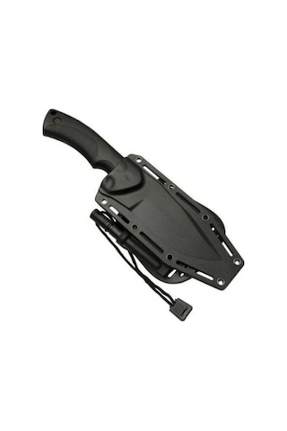 Columbia Swat 25 Cm Magnezyum Çubuğu Ve Taşıma Kılıflı Kampcı El Aleti Merhaba Siyah
