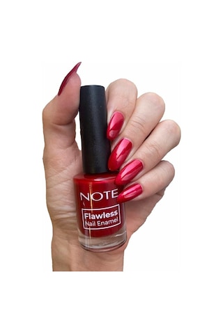 Note Cosmetique Nail Flawless Oje 34 Crazy Red - Kırmızı