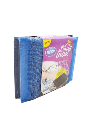 My Clean Sihirli Sünger Renkli Paslanmaz Telli Sünger 2'li