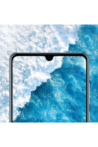 Huawei Y6S 2019 Davin 5D Cam Ekran Koruyucu Siyah