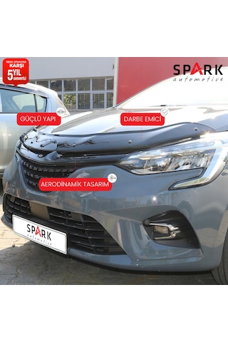 Renault Clio 5 2020- Yılı Ve Sonrası Uyumlu Kaput Rüzgarlığı 3mm