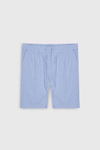 AC&Co / Altınyıldız Classics Erkek Lacıvert-mavı Slim Fit Dar Kesim %100 Pamuk Desenli Bisiklet Yaka 3'lü Pijama Takımı Lacıvert-mavı Lacivert - Mavi
