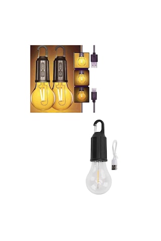 Astraltech Şarjlı Asma Kamp Lambası 3 Mod Led