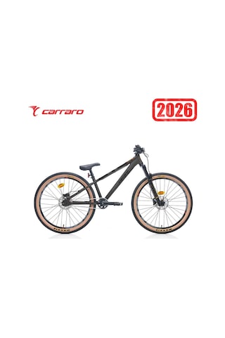 Carraro Bandit Pro Freeride Bisiklet Metalik Antrasit Siyah