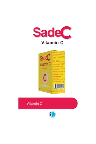 SadeC Vitamin C 30 Saşe C Vitamini
