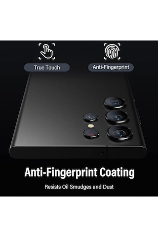 Samsung Galaxy S23 Ultra Uyumlu Kamera Koruyucu Graphite