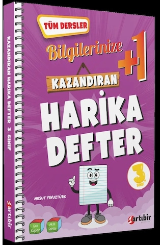 Artıbir Yayınları 3. Sınıf Gün Gün Set + Haftalık Çalışma + Kazandıran Defter 7 Kitap