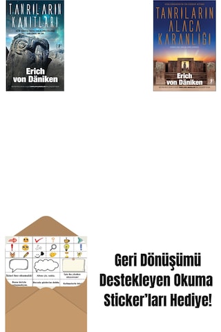 Tanrıların Kanıtları + Tanrıların Alacakaranlığı + Okuma Sticker'ları