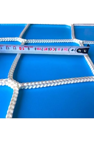 Balkon Güvenlik Filesi 2 X 25 Metre Kalınlık 6 Milim Güvenlik Ağı Okul Filesi Göz Aralığı 10 Cm