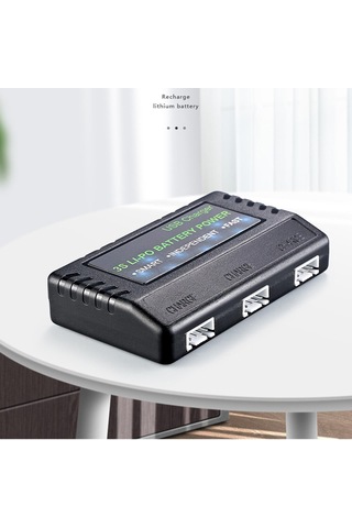 Suntek 11.1v Lı-po Usb Siyah 3'ü 1 Arada 800 Mah Batarya Şarj Cihazı