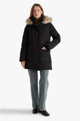 Defacto Su Geçirmez Relax Fit Kapüşonlu Parka F2880ax25wnbk27 Siyah-bk27