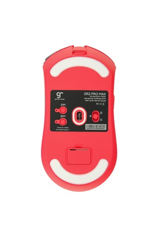 Gameraider Gr3 Pro Max Crimson Flame Pixart 3950 Sensör Kablosuz Gaming Mouse