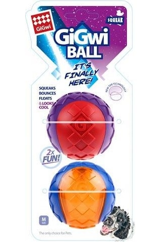 Gigwi Ball Medium Sesli Sert Top 2'li
