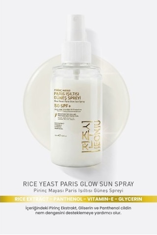 Jeonju Yüksek Korumalı Paris Işıltısı Güneş Spreyi SPF50+ 120 ML