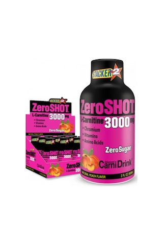 Zero Shot 3000Mg L-Carnitine 60 Ml.X 12 Adet & L-Karnitin