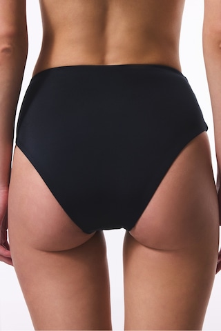 Penti Siyah High Shirred Bikini Altı