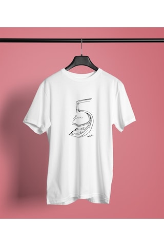 Flood Of Style Sebastian Vettel 5 Drawing T-shirt Siyah