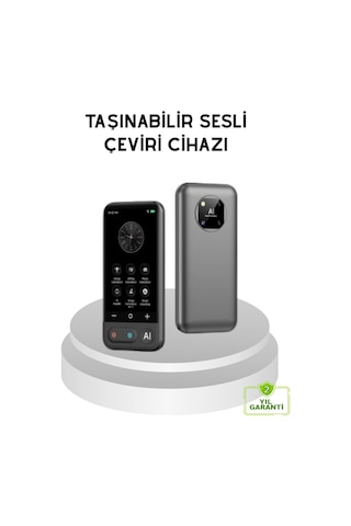 Taşınabilir Akıllı Tercüme Cihazı Gerçek Zamanlı Ses Ve Metin Çevirisi 1