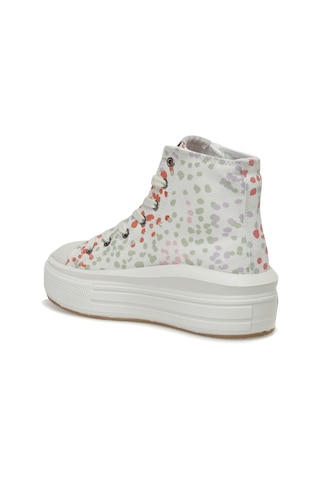 Proshot Ella Hı W 3fx Beyaz Kadın High Sneaker 000000000101350914 Beyaz