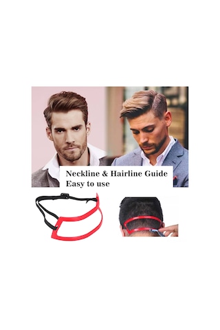 Mufunye Saç Bakımı İçin Esnek Ve Sağlam Kılavuz, Seyahat Ve Günlük Kullanım İçin Uygun, Kırmızı Renkli Erkek Aksesuarı Kırmızı