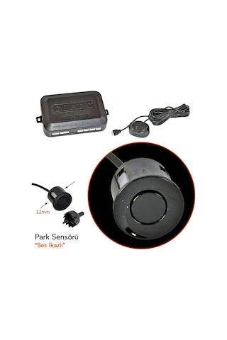 Guard Park Sensörü Ses İkazlı Siyah