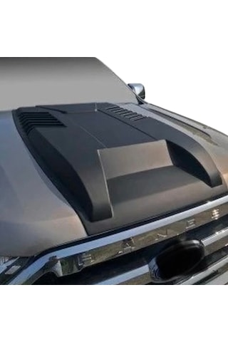 Ford Ranger Kaput Scoop 2015-2022 Uyumlu Abs Plastik Silecek Delikli