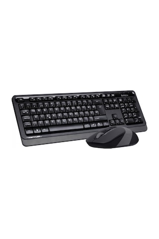 A4 Tech Fg1010, Gri, Fstyler, 2.4ghz Kablosuz, Türkçe F, Klavye Mouse Set Lazer