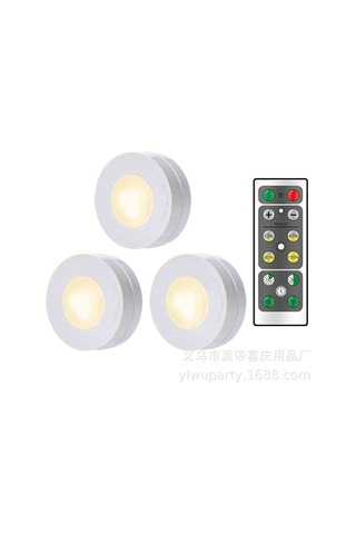 Yifomall Akıllı Dokunmatik Led Gece Lambası, Dolap Acil Işığı, 6 Adet + 2 Kumanda, Islak Beyaz Işık, Dayanıklı Malzeme, Kolay Kullanım Diğer