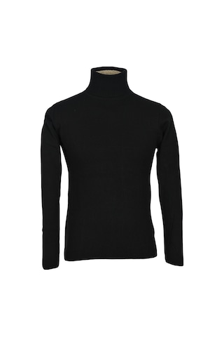 Cengiz İnler Tam Balıkçı Düz Slim Fit Erkek Triko 001