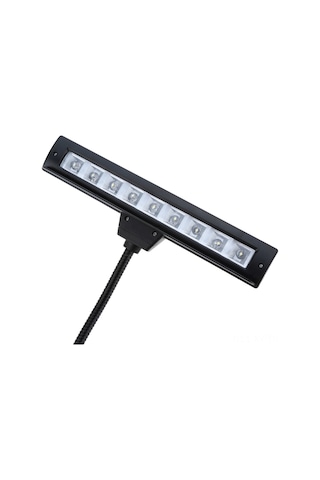 Shineyee 360 Derece Eğilebilir 9 Led'li Klemeli Notalama Lambası - Usb/pil Beslemeli, Kitap Okuma Ve Müzik Notları İçin Işık Diğer