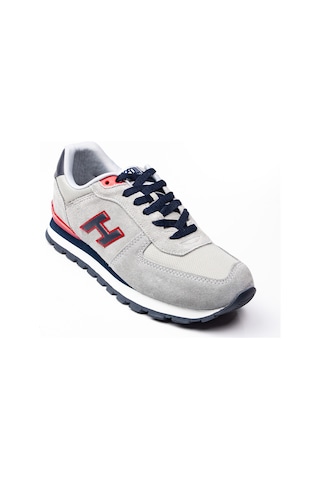 Hammer Jack 19250 Peru Gri Deri Erkek Sneaker 001