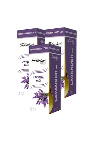 Hekimhan Bitkisel Lavanta Yağı 3 x 20 ML