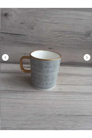 Fermato Tekli Porselen Kupa Honey Serisi Çok Renkli